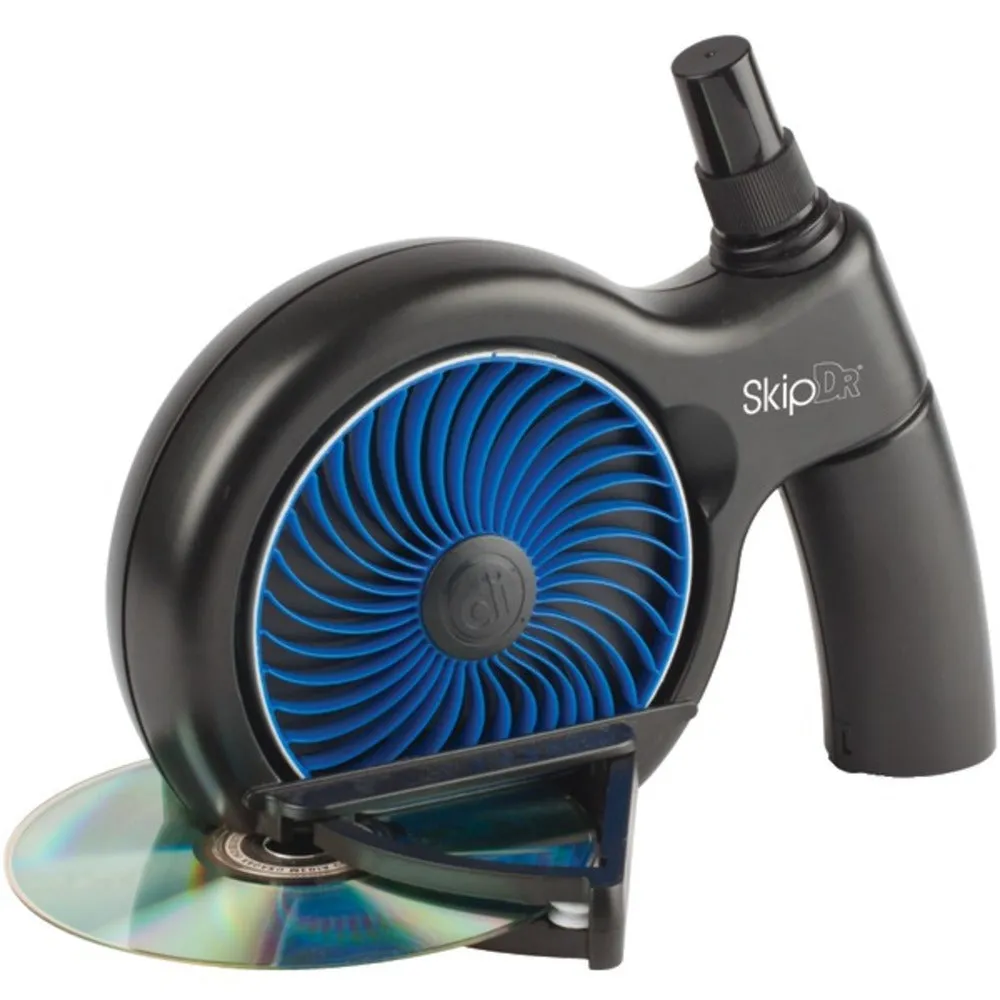 Digital Innovations 1018300 SkipDr DVD & CD Manual Disc Repair System