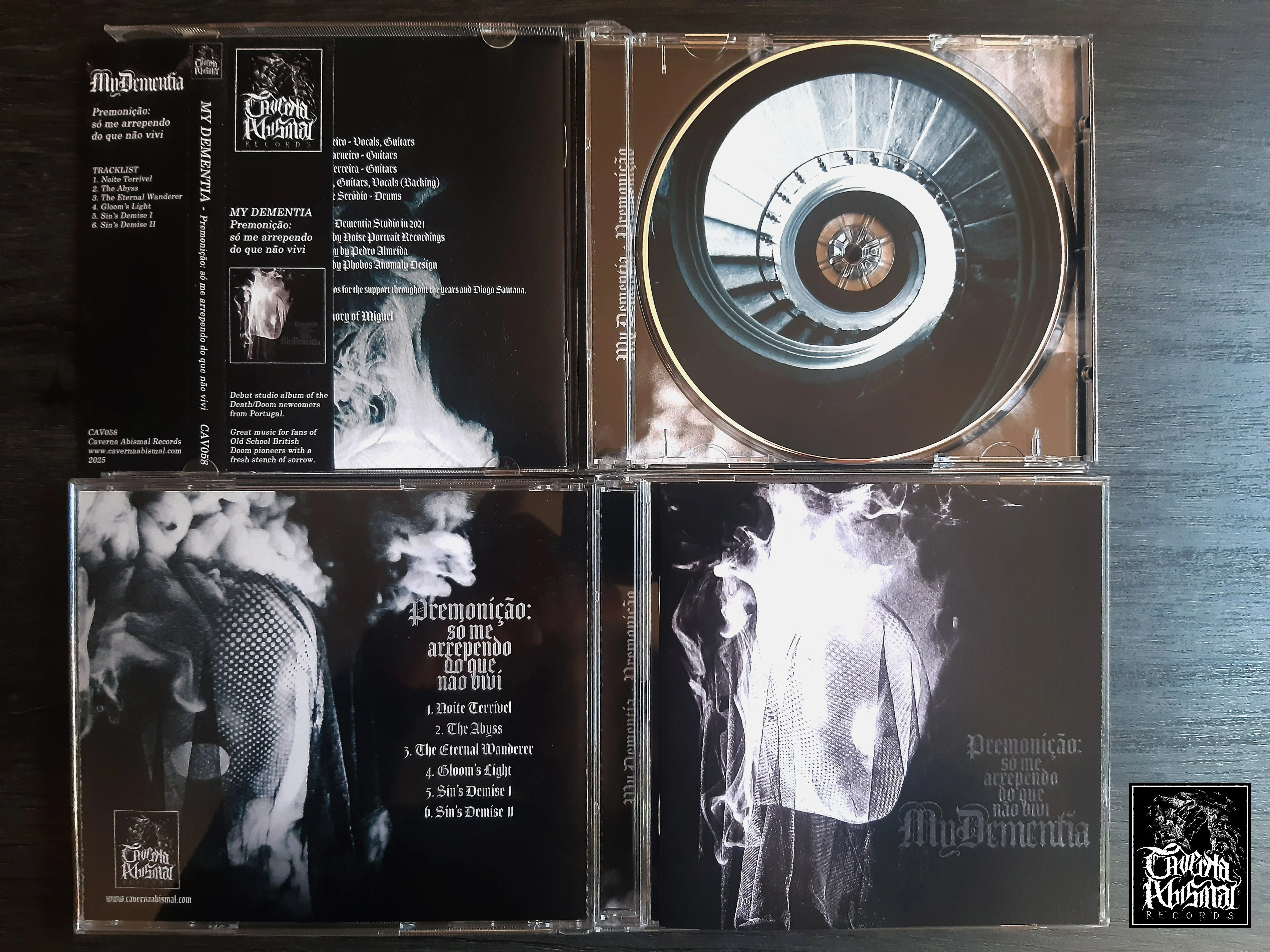 MY DEMENTIA - Premonição: só me arrependo do que não vivi CD