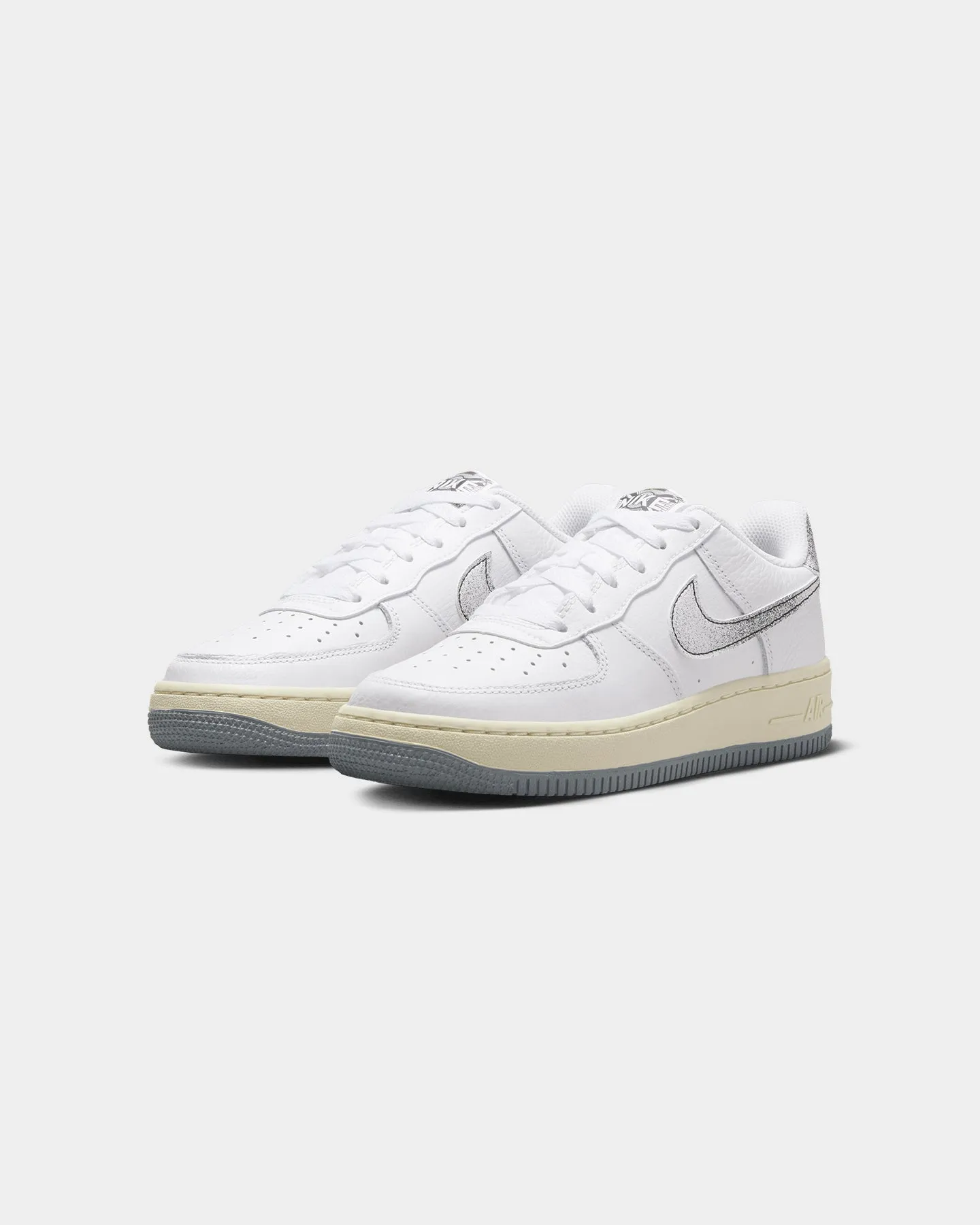 Nike Kids' Air Force 1 LV8 3 (GS) "50 Years Of Hip Hop" White/Smoke Grey