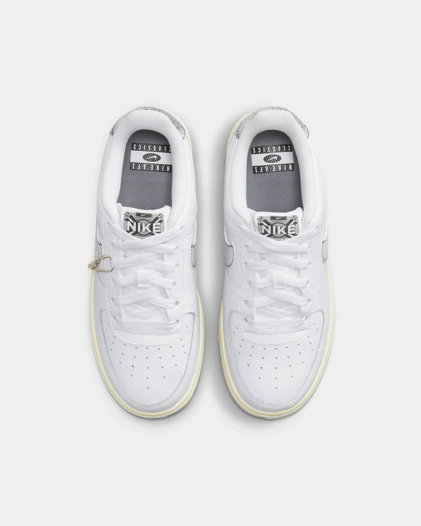 Nike Kids' Air Force 1 LV8 3 (GS) "50 Years Of Hip Hop" White/Smoke Grey
