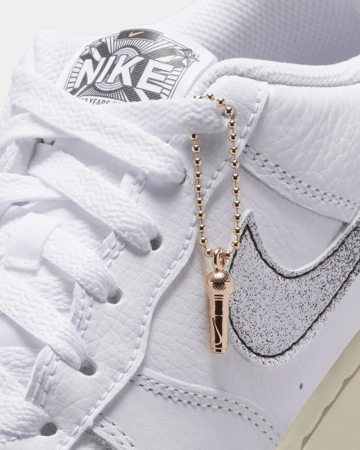Nike Kids' Air Force 1 LV8 3 (GS) "50 Years Of Hip Hop" White/Smoke Grey