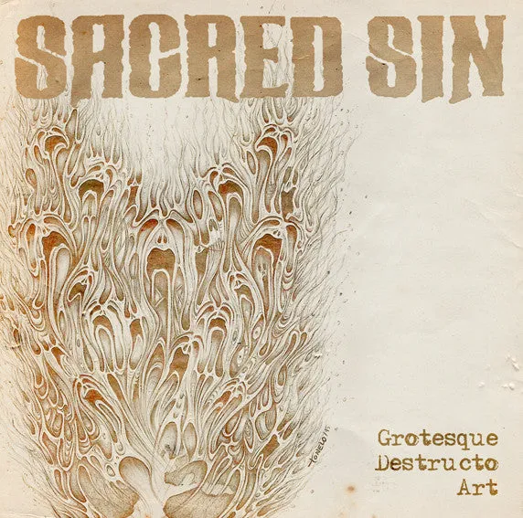 SACRED SIN - Grotesque Destructo Art CD